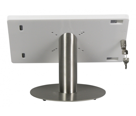 Tablet desk stand Fino for Microsoft Surface Pro 12.3 - white/ stainless steel