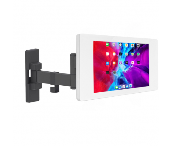 Flexible tablet wall holder 265 mm Fino for iPad Pro 12.9 2018-2022 - white - 265 mm