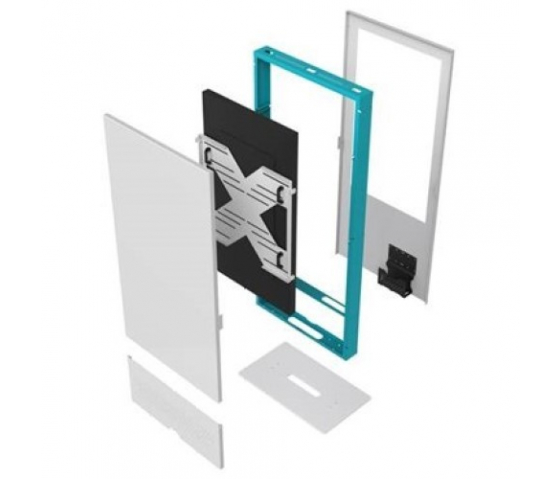 Xylo AXEOS Carcasa de pedestal de información para exteriores para una pantalla de 46 pulgadas