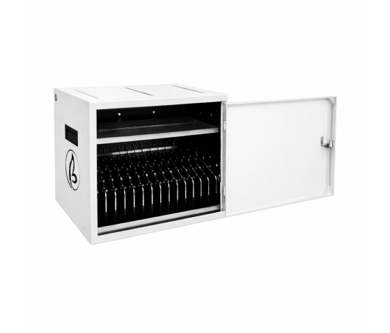 BRVD16 Charging cabinet for 16 mobile devices up to 17 inches - white - socket