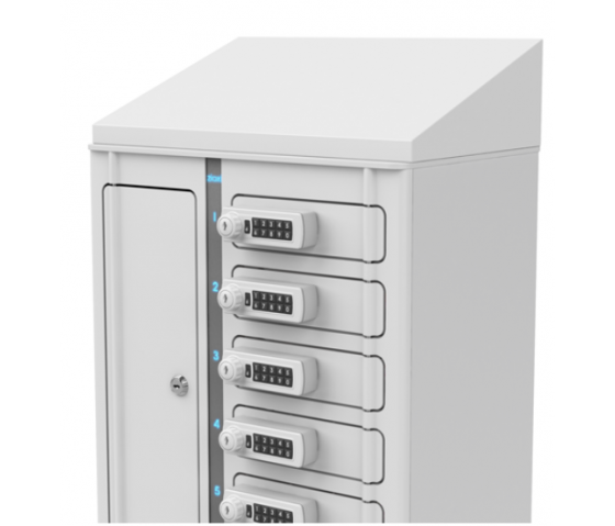 Zioxi Volt bay szafka do ładowania smartfonów VSP1-24S-UC-K na 24 smartfony do 7 cali - blokada klawiszy - blokada klawiszy USB-C