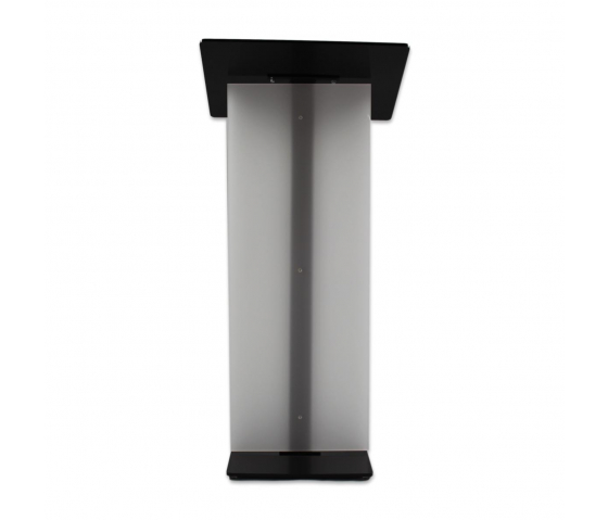 Metal/Acrylic black lectern Gomez