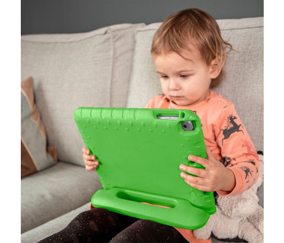 Funda KidsCase para tablet con asa para Samsung Galaxy Tab A9 de 8,7 pulgadas - Verde