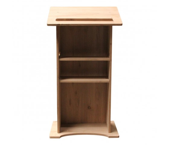 Wooden lectern Rhea - cherry colour 