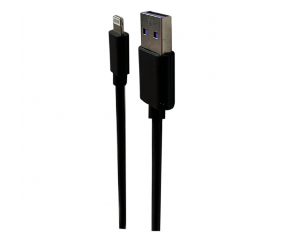 Domo Sell Schnellladekabel USB-A auf Lightning 0.5M - Schwarz