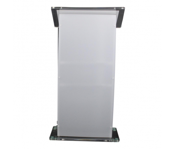 Acrylic lectern Bridge - satinised