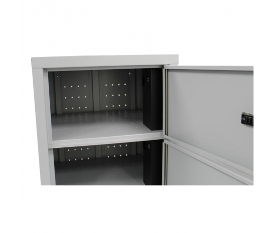 Charging locker Bravour BR5 with 5 large, lockable compartments - combination lock