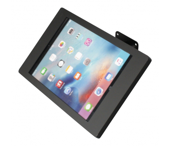 iPad Wandhalterung Fino für iPad Pro 12.9 (1. / 2. Generation) - schwarz / Edelstahl 