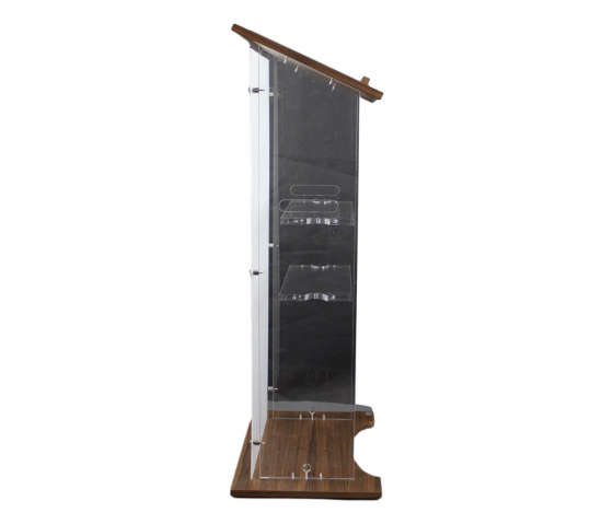Wood/acrylate lectern Ensemble - satin