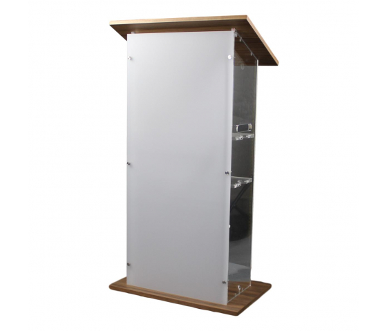 Wood/acrylate lectern Ensemble - satin