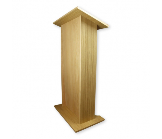 Wooden lectern Rhea - nut colour