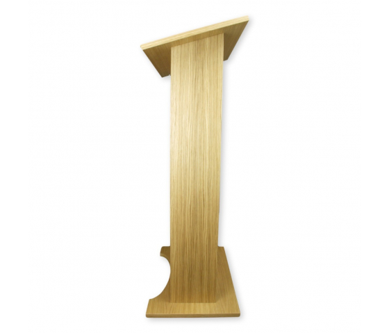 Wooden lectern Rhea - nut colour