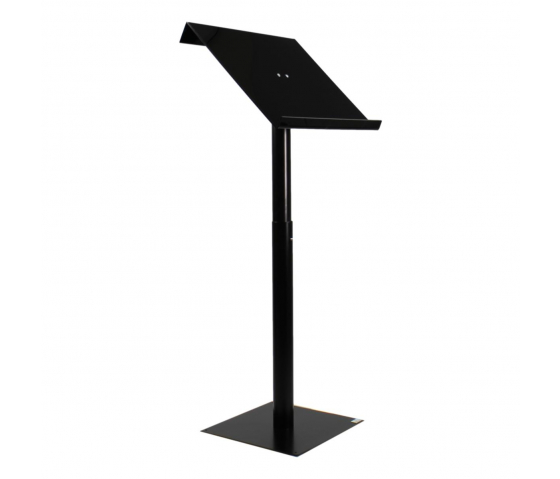 Height-adjustable metal/Acrylic lectern Vivaldi - black