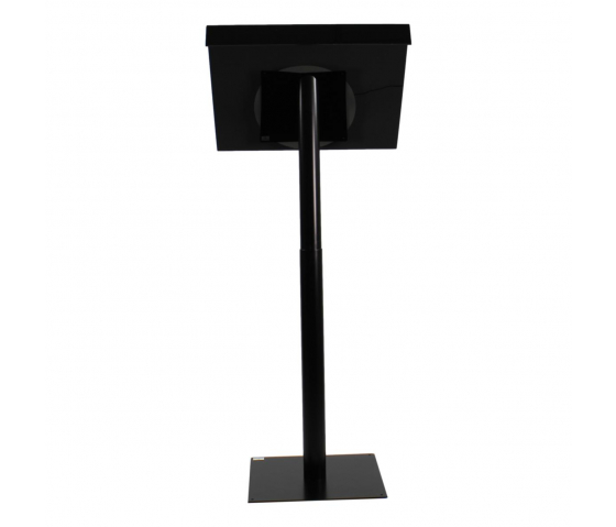 Height-adjustable metal/Acrylic lectern Vivaldi - black