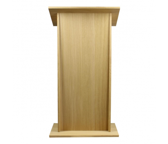 Wooden lectern Rhea - oak colour 