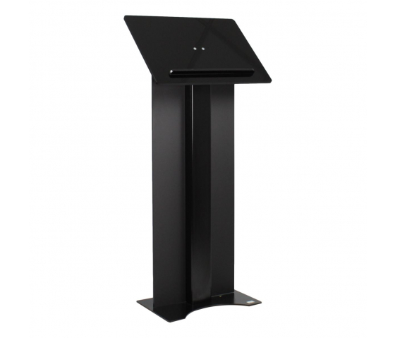 Metal/Acrylic black lectern Giraldo