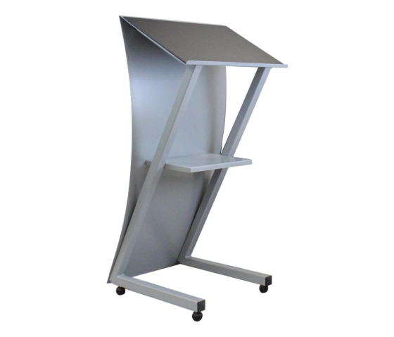 Metal lectern Neptune - grey