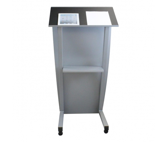 Metal lectern Neptune - grey