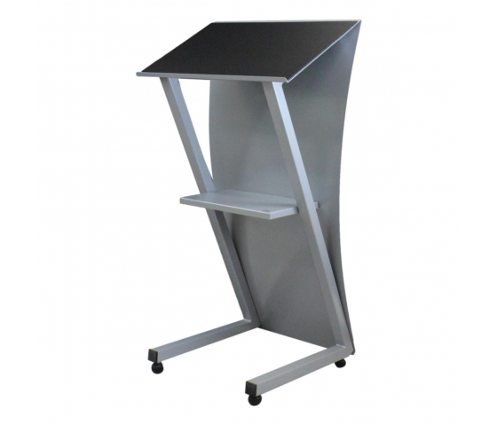 Metal lectern Neptune - grey