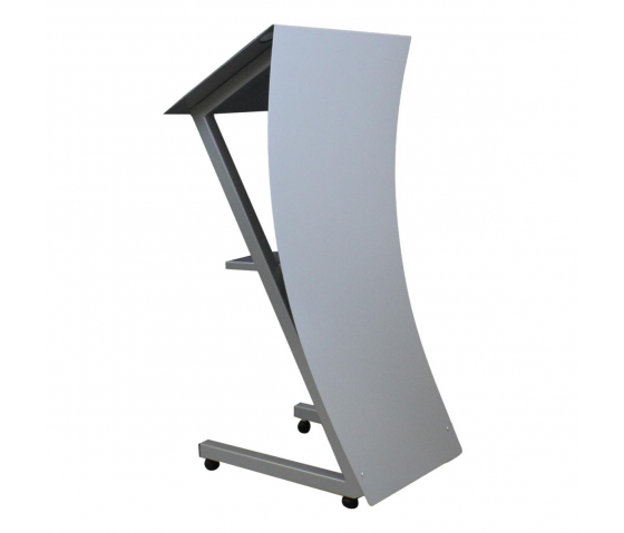 Metal lectern Neptune - grey