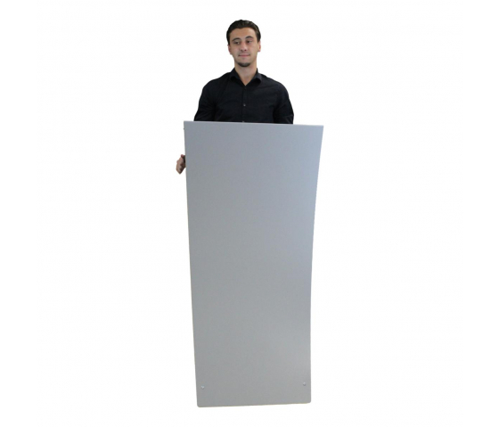 Metal lectern Neptune - grey