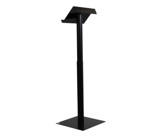 Height adjustable metal/Acrylic lectern Garrix - black