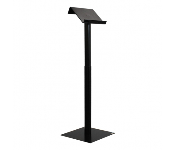 Height adjustable metal/Acrylic lectern Garrix - black