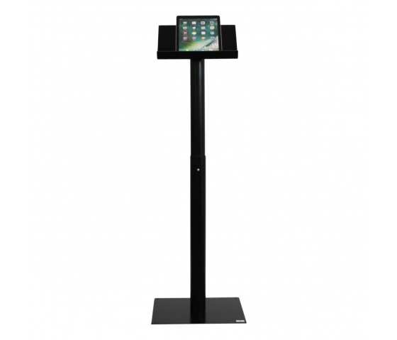 Height adjustable metal/Acrylic lectern Garrix - black