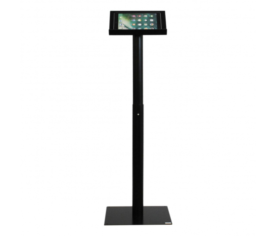 Height adjustable metal/Acrylic lectern Garrix - black