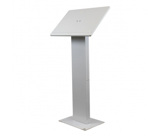 Metal/Acrylic lectern Arena - white