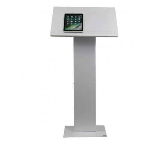 Metal/Acrylic lectern Arena - white