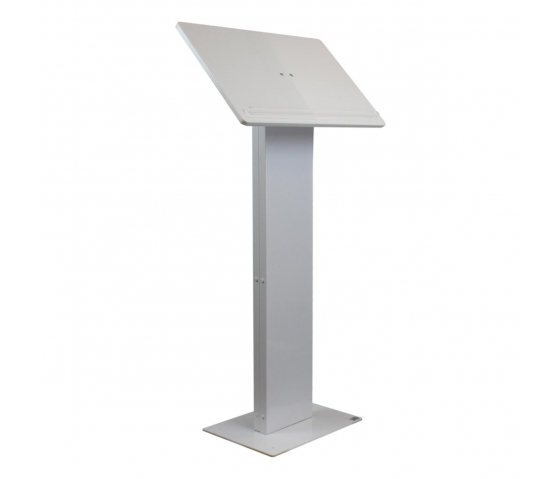 Metal/Acrylic lectern Arena - white