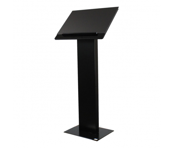 Metal/Acrylic lectern Arena - black