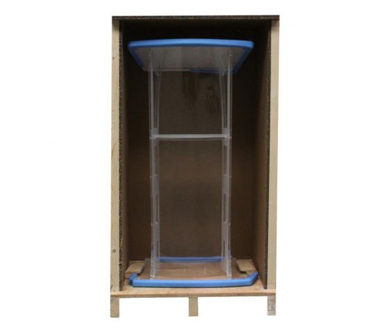 Synthetic lectern Crystal - clear