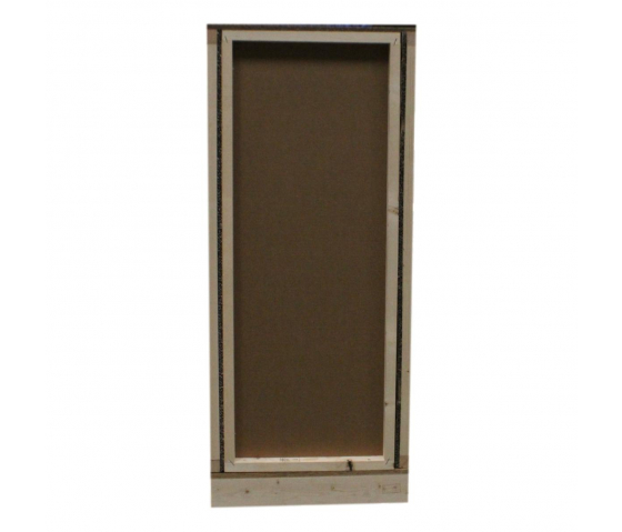 Stainless steel lectern Arc-LED - colour of your choice