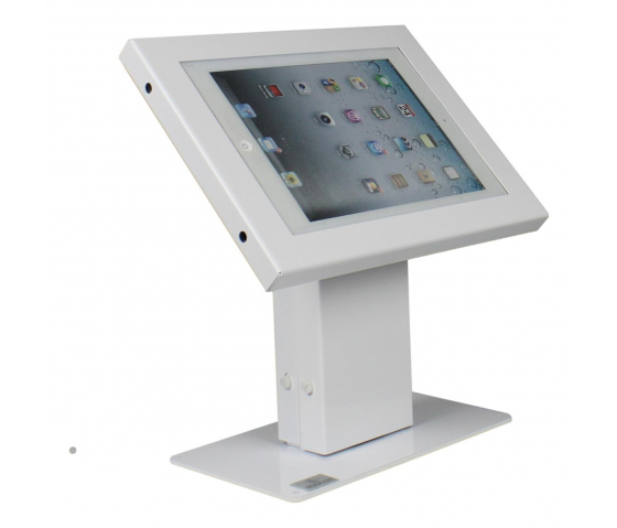 Chiosco Securo M for 9-11 inch tablets desk stand for 9-11 inch tablets - white