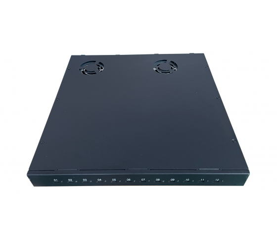 12 ports USB-C 65W oplaad hub