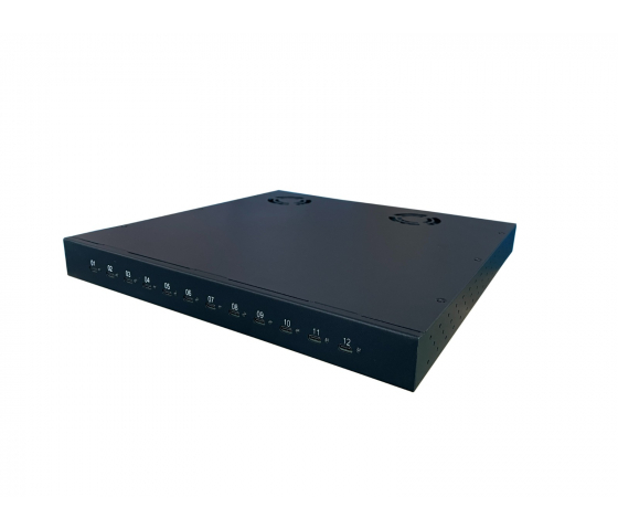 12 ports USB-C 65W oplaad hub