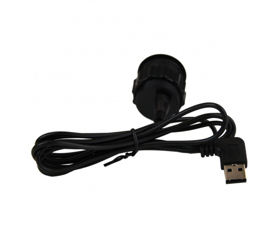 2 port USB-A charging station - Black