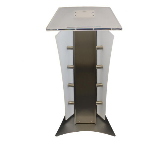 Metal/acrylic lectern Press