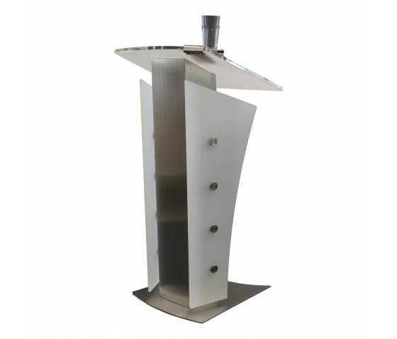 Metal/acrylic lectern Press