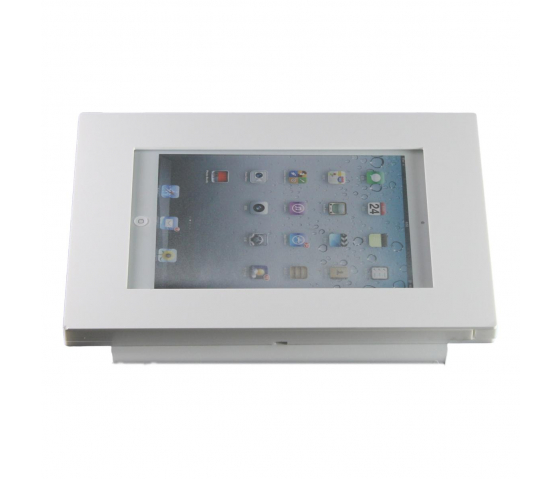 iPad tafelstandaard Ufficio Piatto voor iPad 10.2 & 10.5 - wit