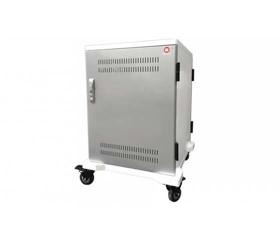 P-Tec T24V charging trolley for 24 tablets or laptops - charging via power sockets