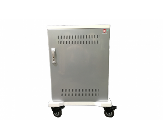 P-Tec T24V charging trolley for 24 tablets or laptops - charging via power sockets