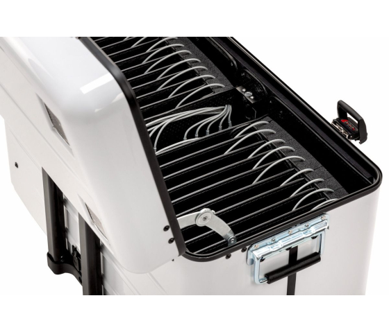 TC20 Custodia TwinCharge per iPad per 20 iPad - cavi Lightning inclusi - bianco