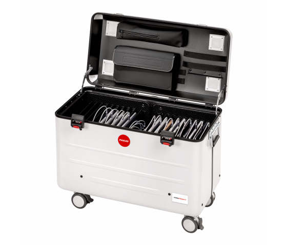 TC20 Custodia TwinCharge per iPad per 20 iPad - cavi Lightning inclusi - bianco