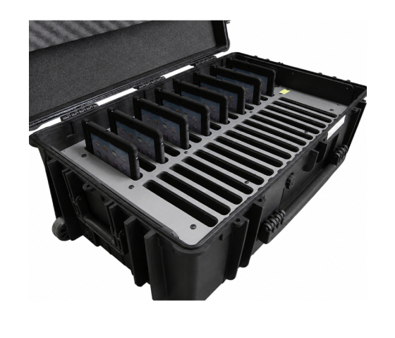 Charge & sync case for 30 iPads and tablets from 7 to 11 inches - USB-A (Demo model)