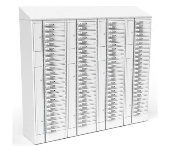 Armadietto di ricarica per 24 tablet fino a 14 pollici - Zioxi Volt bay VTB1-24S-UA-K - chiusura a chiave - USB-A