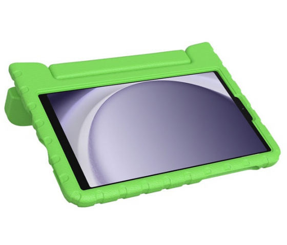 Funda KidsCase para tablet con asa para Samsung Galaxy Tab A9 de 8,7 pulgadas - Verde