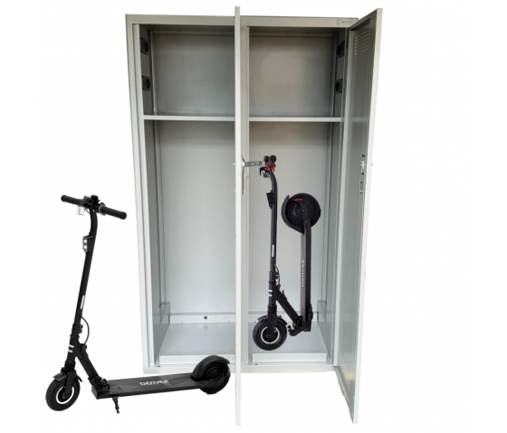 Charging locker ESL2P for two electric scooters